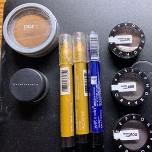 Wet n Wild Multistick Duo Sephora Eyeshadow x 4 Bareminerals & Pure Minerals